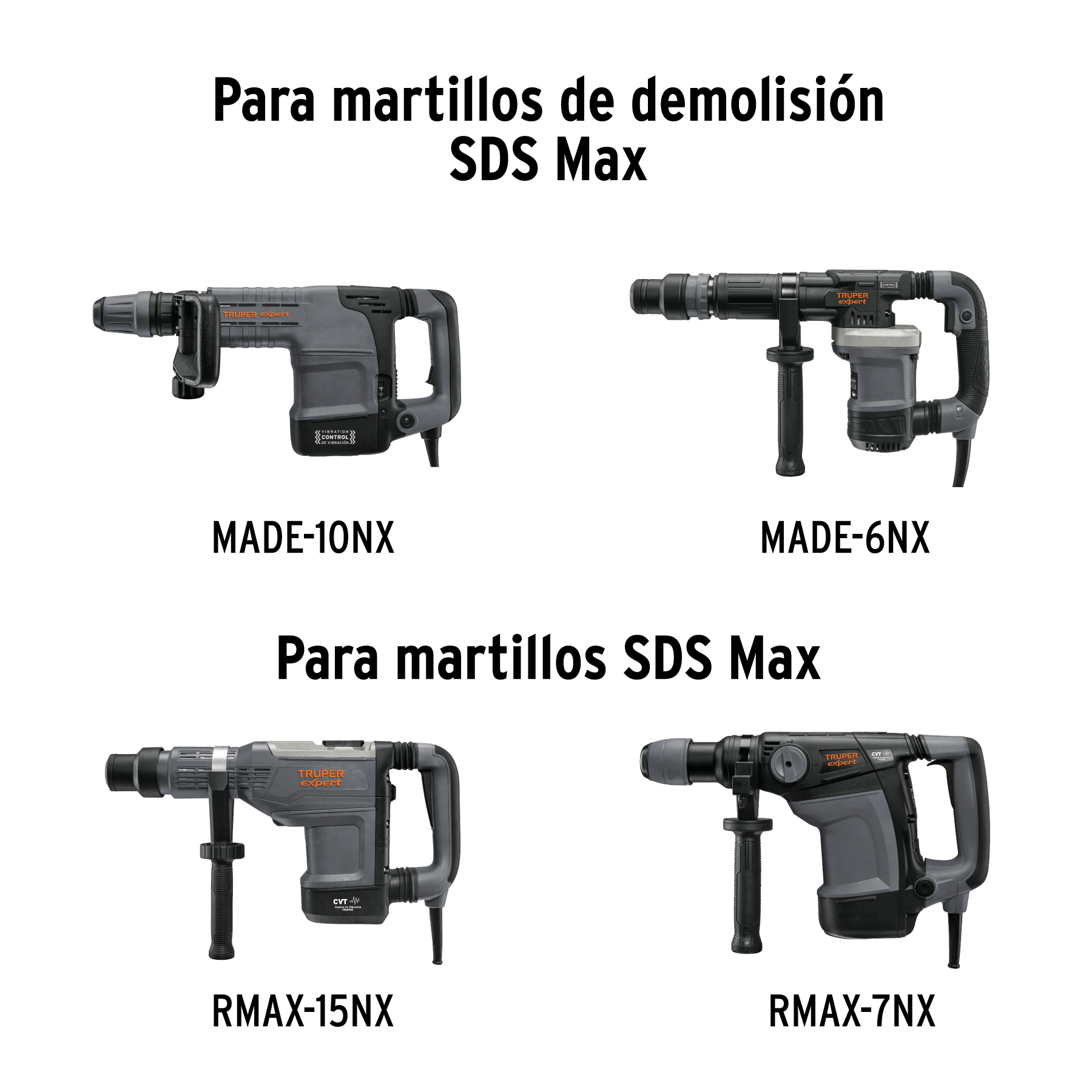 Broca SDS Max de 1 x 36', TRUPER - Imagen 3