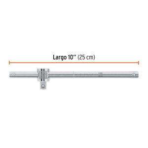 Barra corrediza para dados cuadro 1/2', TRUPER - Imagen 3