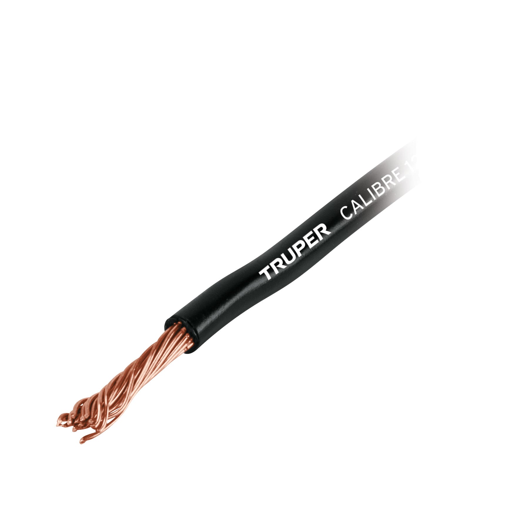 Carrete con 9 m de cable primario negro calibre 16, TRUPER - Imagen 2