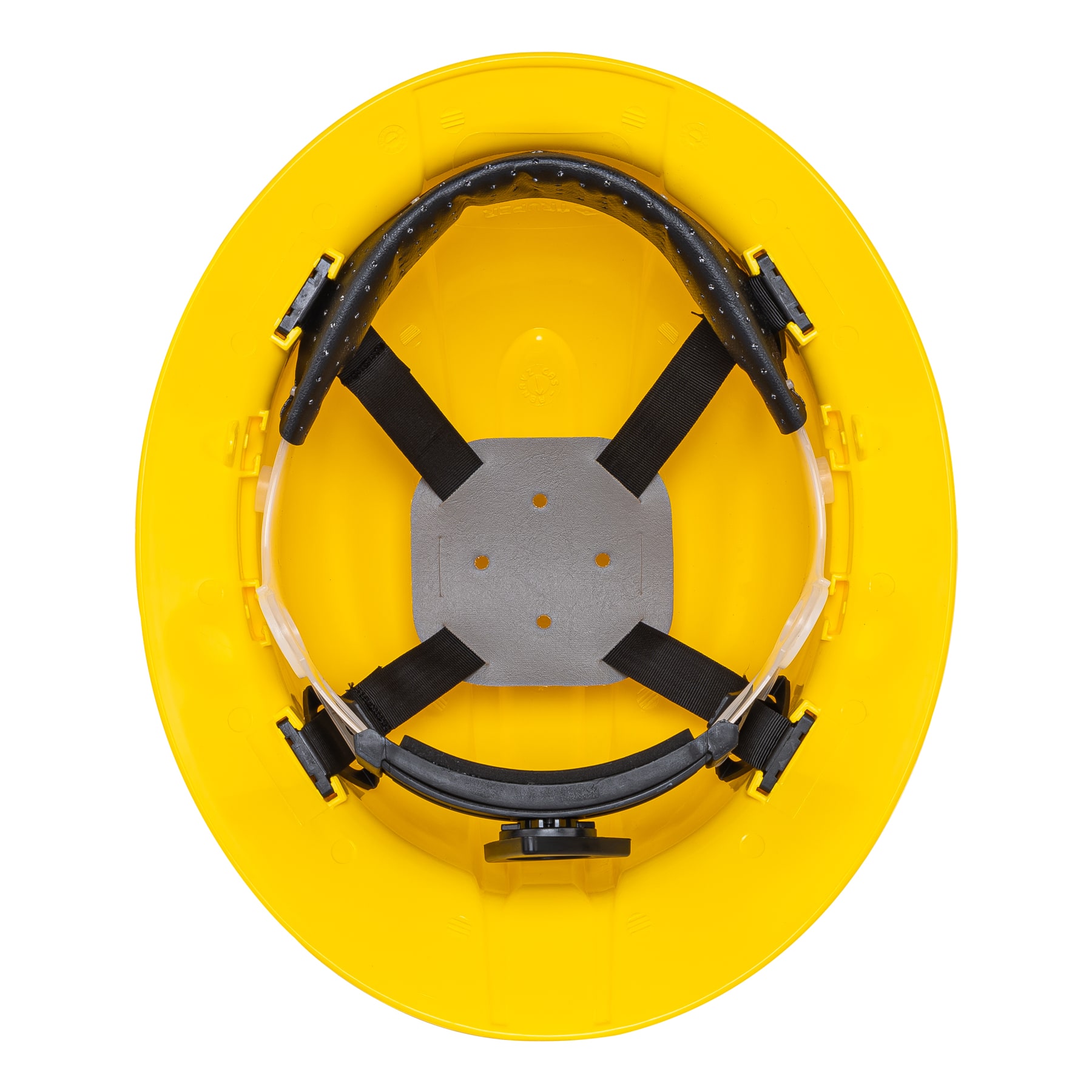 Casco de seguridad ala ancha, amarillo, TRUPER - Imagen 3