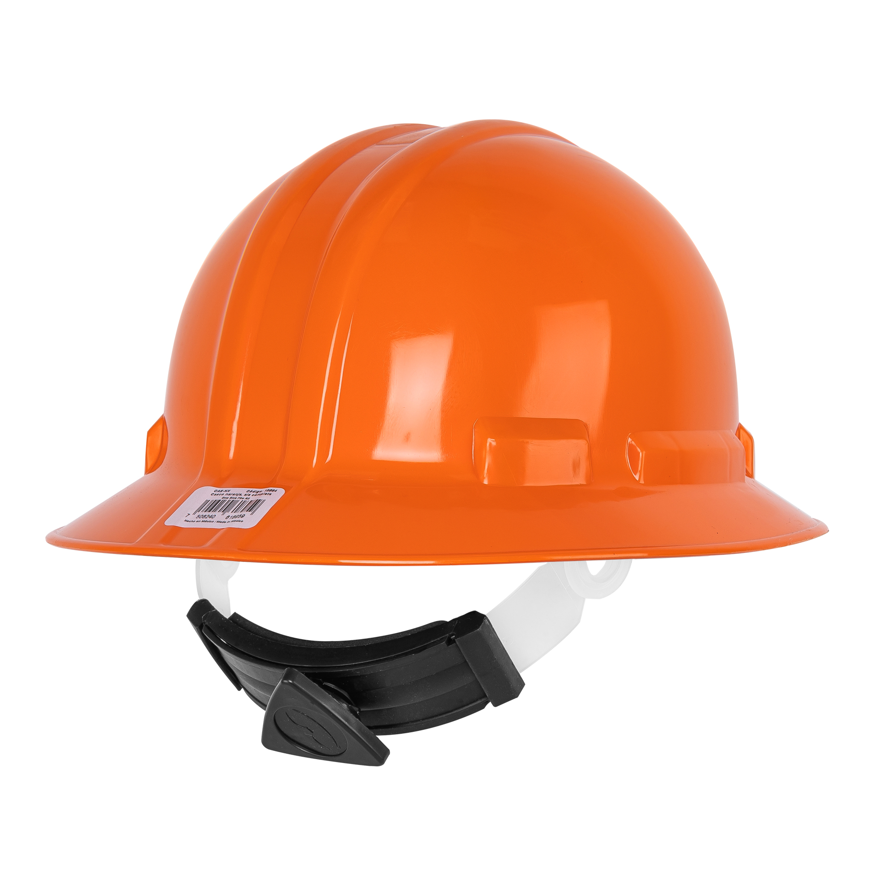 Casco de seguridad ala ancha, naranja, TRUPER - Imagen 2