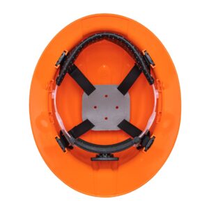 Casco de seguridad ala ancha, naranja, TRUPER - Imagen 3