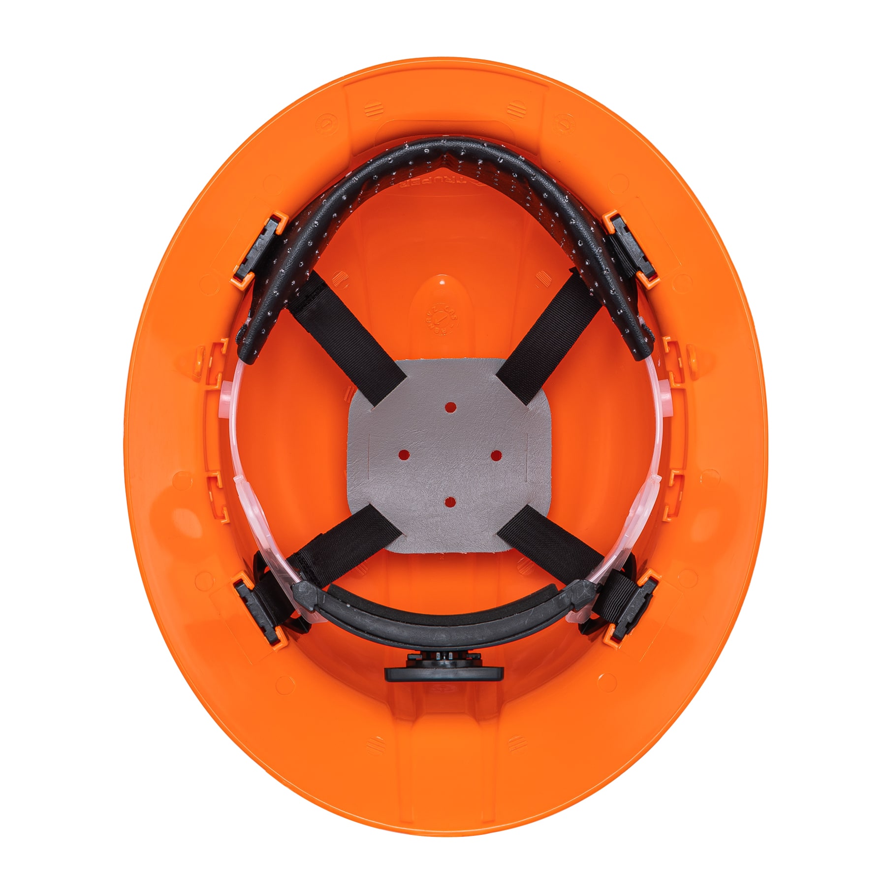 Casco de seguridad ala ancha, naranja, TRUPER - Imagen 3
