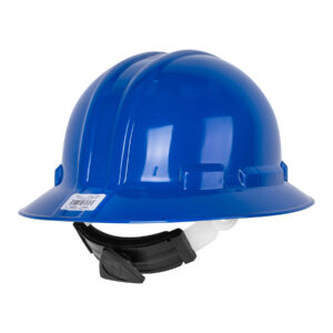 Alternative view of Casco de seguridad ala ancha, azul, TRUPER