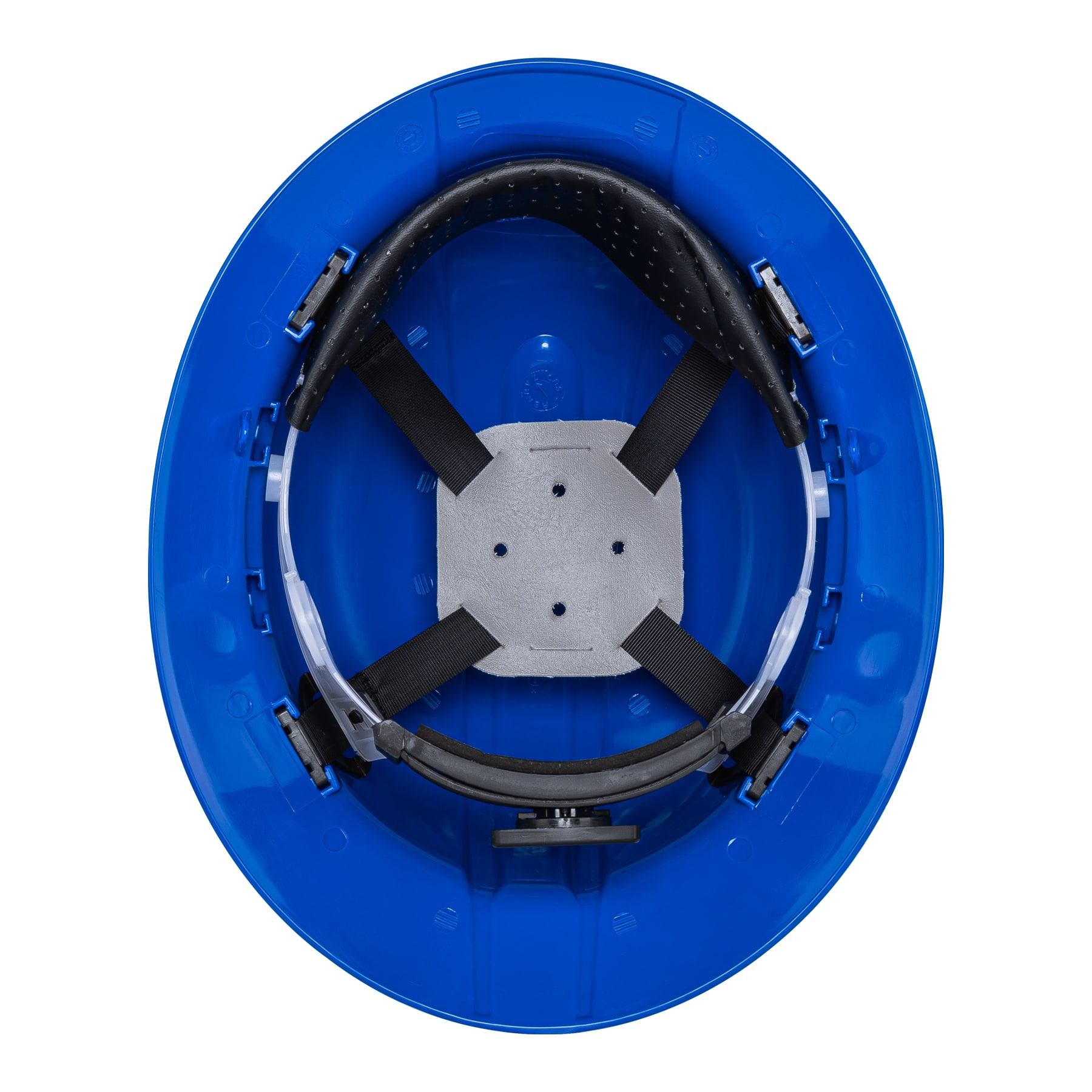 Casco de seguridad ala ancha, azul, TRUPER - Imagen 3