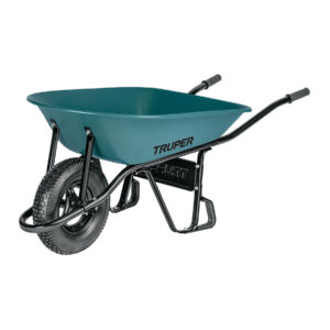 Carretilla 5 ft3 Neumática, bastidor tubular, TRUPER