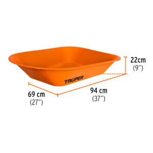 Carretilla 4.5 ft3 Imponchable, bastidor tubular, TRUPER - Imagen 3
