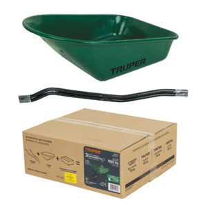Carretilla 4.75 ft3 angosta, Imponchable, tubular, TRUPER - Imagen 7