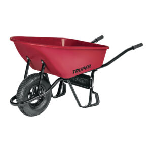 Carretilla 6 ft3 Neumática, bastidor tubular, TRUPER