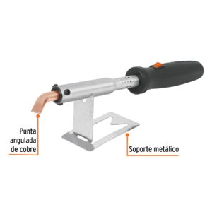 Alternative view of Cautín 150 W tipo lápiz punta angulada para uso rudo, TRUPER