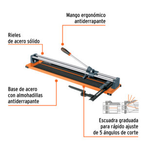 Alternative view of Cortador de azulejo 26' (66 cm) con baleros, TRUPER