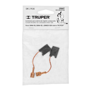 Bolsa con 2 carbones para sierras inglete Grupo 8, TRUPER - Imagen 3
