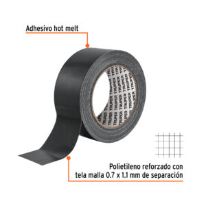 Alternative view of Cinta negra para ducto 30m x 48mm, espesor 0.19mm, TRUPER