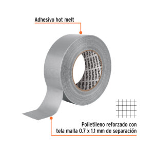 Alternative view of Cinta para ducto 50m x 48mm, espesor 0.19mm, TRUPER