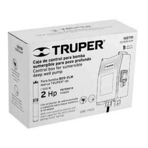 Caja de control para bomba tipo bala 2 HP, TRUPER - Imagen 4