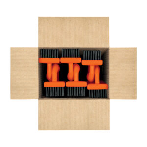 Alternative view of Cepillo de alambre 172 pinceles,rectangular con mango,TRUPER