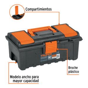Alternative view of Caja para herramienta de 14' con compartimentos, TRUPER