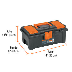Caja para herramienta de 14' con compartimentos, TRUPER - Imagen 3