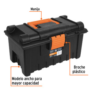 Alternative view of Caja para herramienta de 16' sin compartimentos, TRUPER