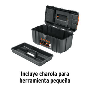Caja para herramienta 17' compartimentos y broches metálicos - Imagen 4