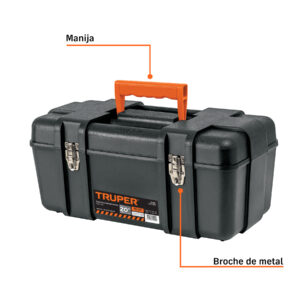 Alternative view of Caja para herramienta 20' industrial con broches metálicos