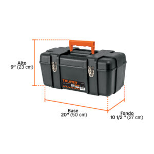 Caja para herramienta 20' industrial con broches metálicos - Imagen 3