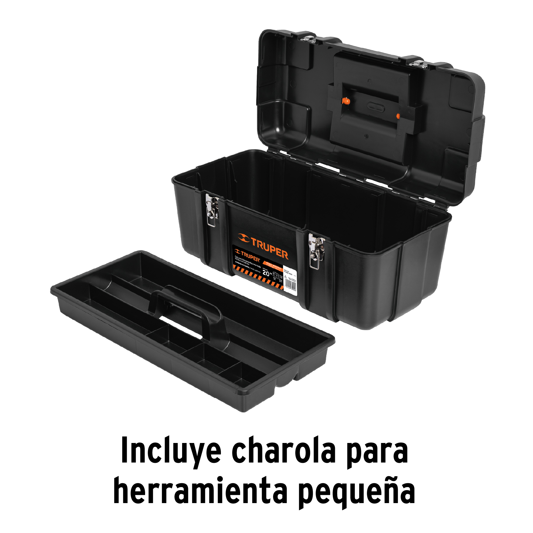 Caja para herramienta 20' industrial con broches metálicos - Imagen 4
