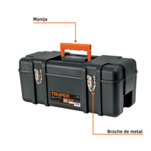 Caja para herramienta 23' industrial con broches metálicos - Imagen 3
