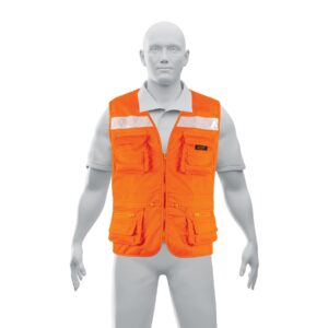 Chaleco brigadista reforzado, naranja, G, TRUPER EXPERT