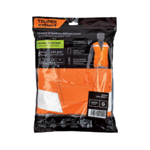 Chaleco brigadista reforzado, naranja, G, TRUPER EXPERT - Imagen 4