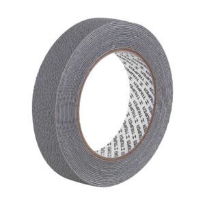 Rollo de 5 m cinta antiderrapante 25mm gris p/áreas húmedas