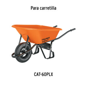Concha plástica para carretilla CAT-60PLX, TRUPER EXPERT - Imagen 4