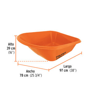 Alternative view of Concha plástica para carretilla CAT-60PLX, TRUPER EXPERT
