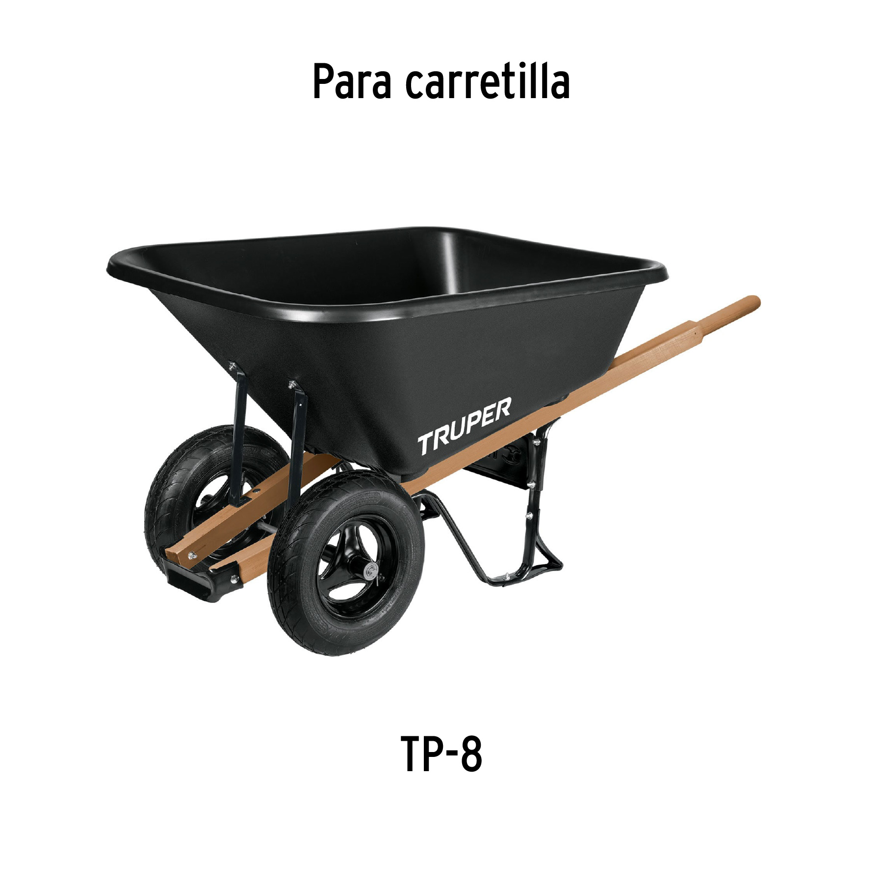 Concha plástica para carretilla TP-8, TRUPER - Imagen 4