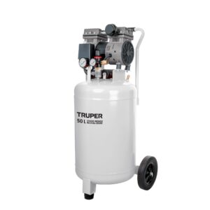 Compresor de aire, silencioso, grado médico,50L, 1HP, TRUPER