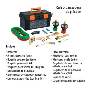 Alternative view of Equipo de oxicorte y soldadura, TRUPER