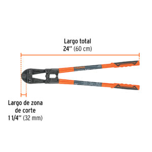 Cortapernos 24', profesional, TRUPER - Imagen 3
