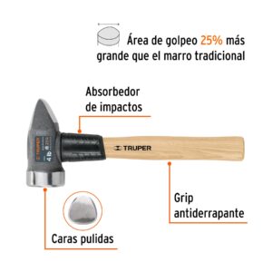 Alternative view of Marro para herrería 4 lb mango 12', TRUPER