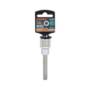 Dado punta larga bristol M10, cuadro 1/2', TRUPER - Imagen 4