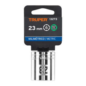 Dado de 23 mm, 6 puntas, cuadro 1/2', TRUPER - Imagen 4