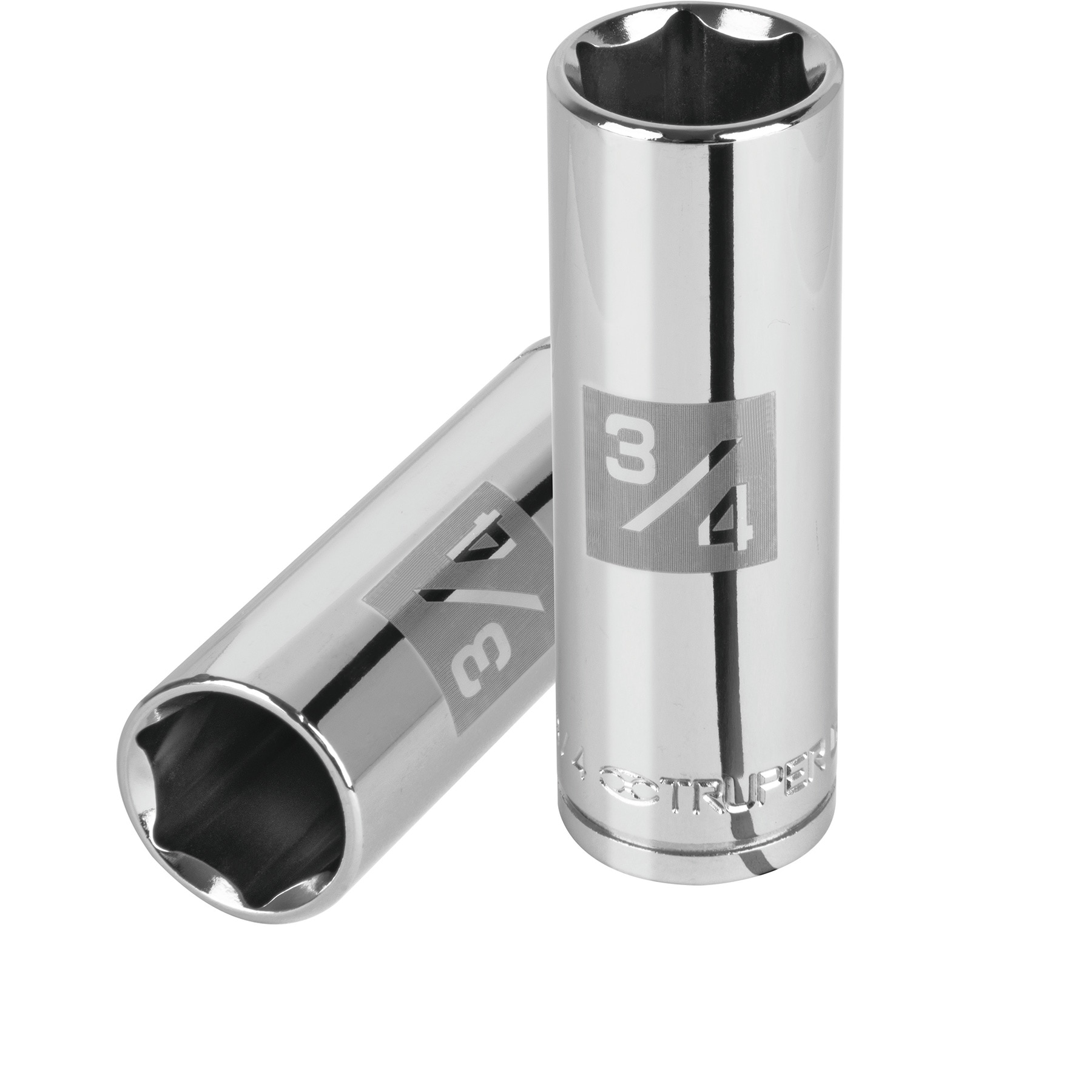 Dado largo de 3/4', 6 puntas, cuadro 1/2', TRUPER