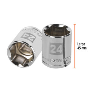 Dado de 24 mm, 6 puntas, cuadro 1/2', TRUPER - Imagen 3