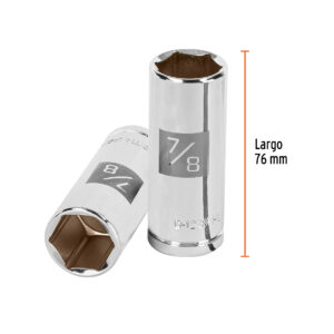 Dado largo de 7/8', 6 puntas, cuadro 1/2', TRUPER - Imagen 3