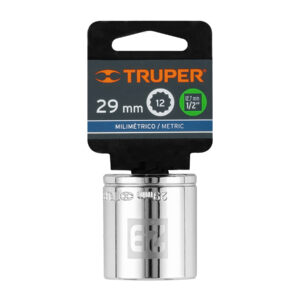 Dado de 29 mm, 12 puntas, cuadro 1/2', TRUPER - Imagen 4