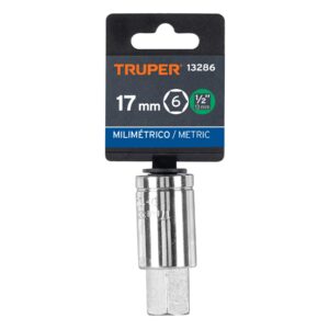 Dado punta hexagonal de 17 mm, cuadro 1/2', TRUPER - Imagen 4