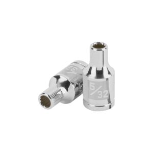 Dado de 5/32', 12 puntas, cuadro 1/4', TRUPER