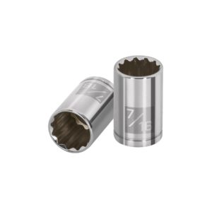 Dado de 7/16', 12 puntas, cuadro 1/4', TRUPER