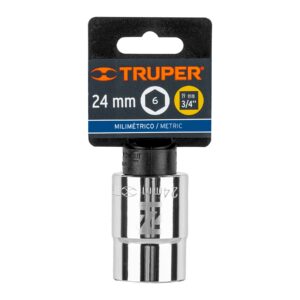 Dado de 24 mm, 6 puntas, cuadro 3/4', TRUPER - Imagen 4