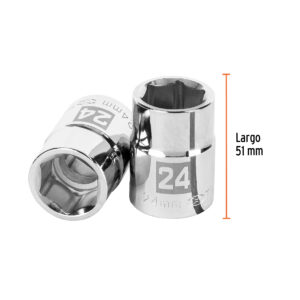Dado de 24 mm, 6 puntas, cuadro 3/4', TRUPER - Imagen 3