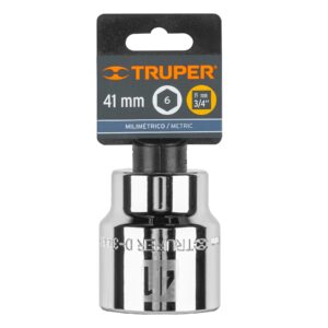 Dado de 41 mm, 6 puntas, cuadro 3/4', TRUPER - Imagen 4